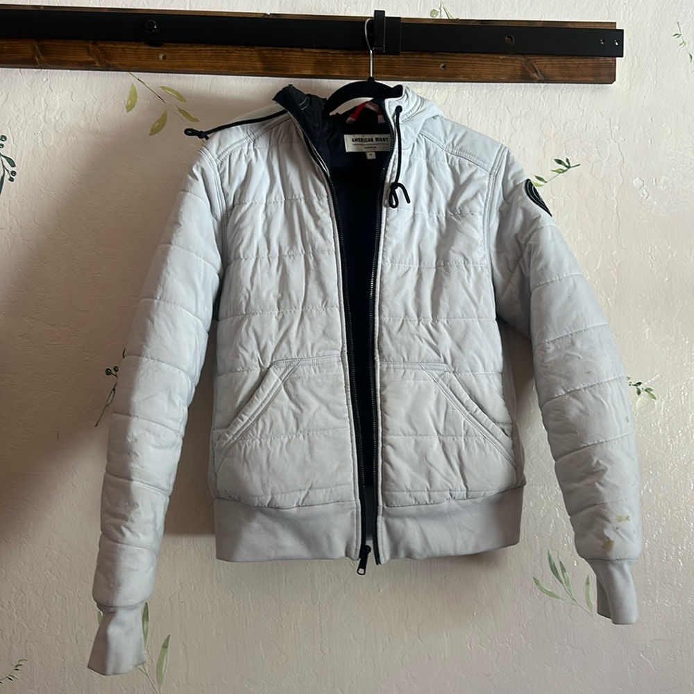 American Giant Blizzard Full Zip - Minimal Grey